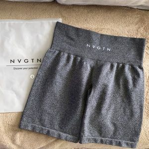 NVGTN Speckled Black Pro Shorts